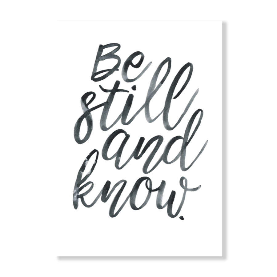 Be Still and Know - Jasper & Jute