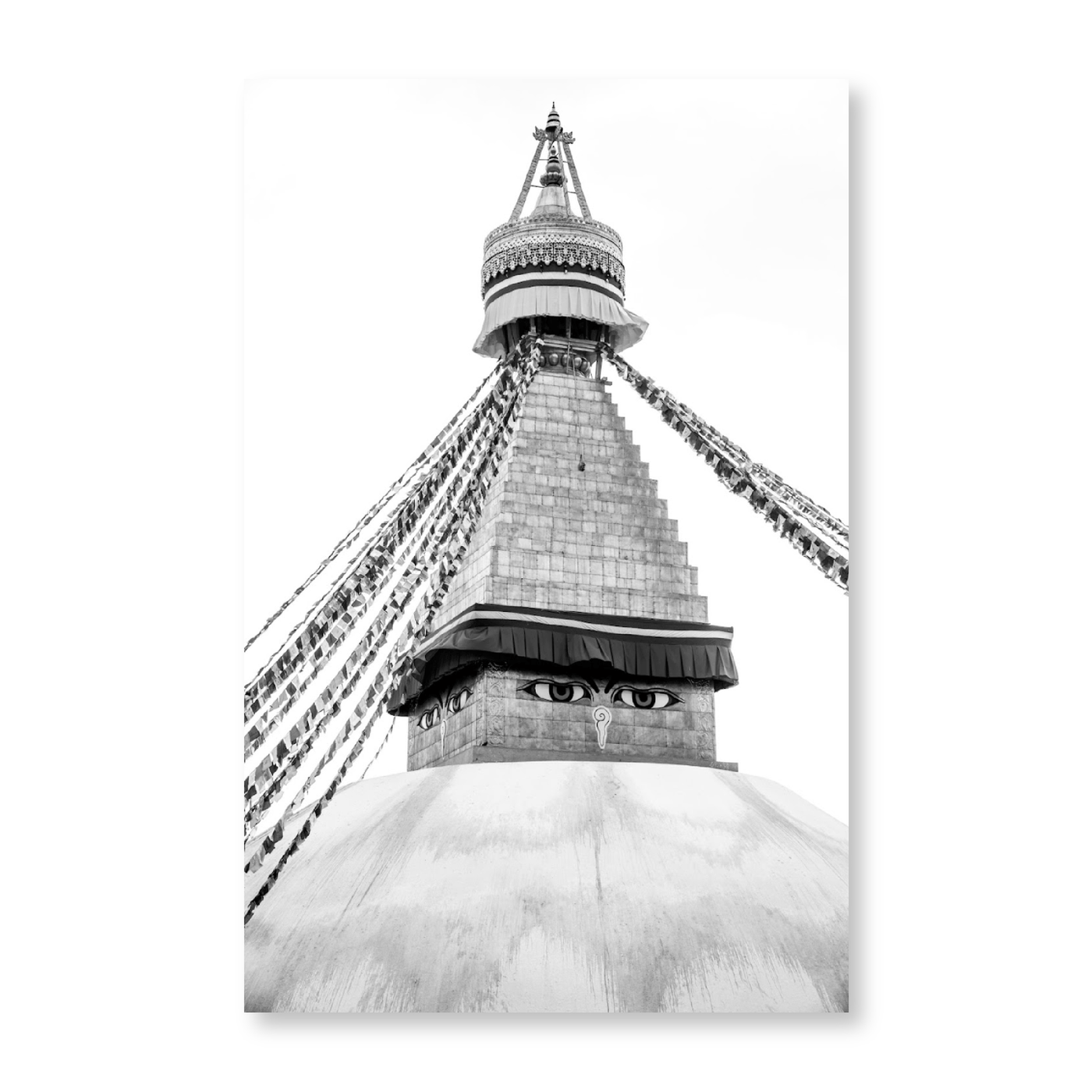 Buddhist Stupa In Nepal - Jasper & Jute