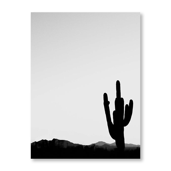 Cacti Silhouette - Jasper & Jute