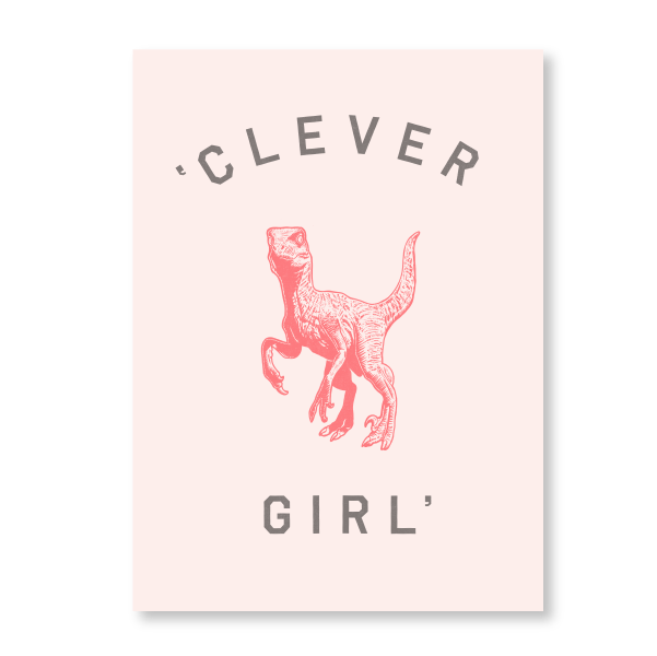 Clever Girl - Pink - Jasper & Jute