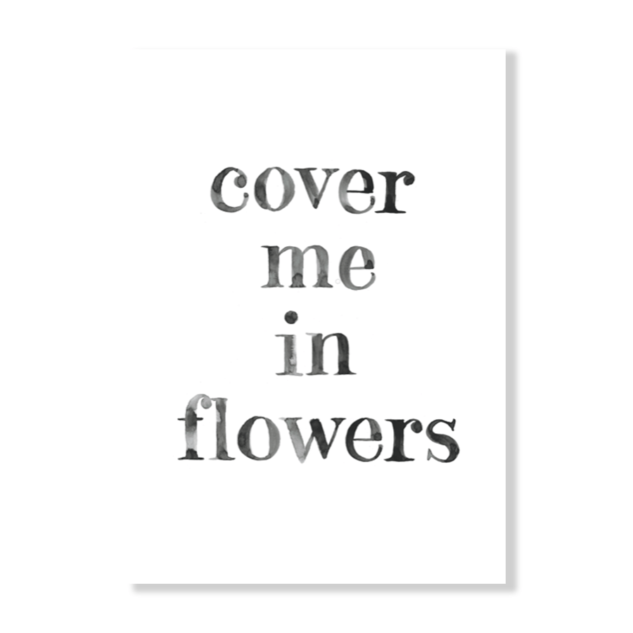 Cover Me In Flowers - Jasper & Jute