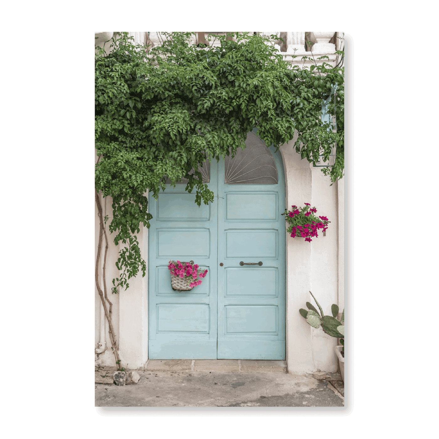 Door With Flowers - Jasper & Jute