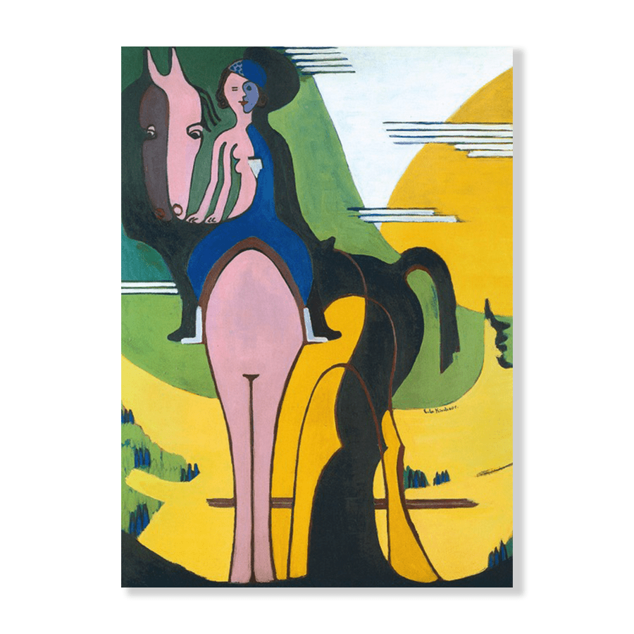 Ernst Ludwig Kirchner: "Femaie Rider" - Jasper & Jute