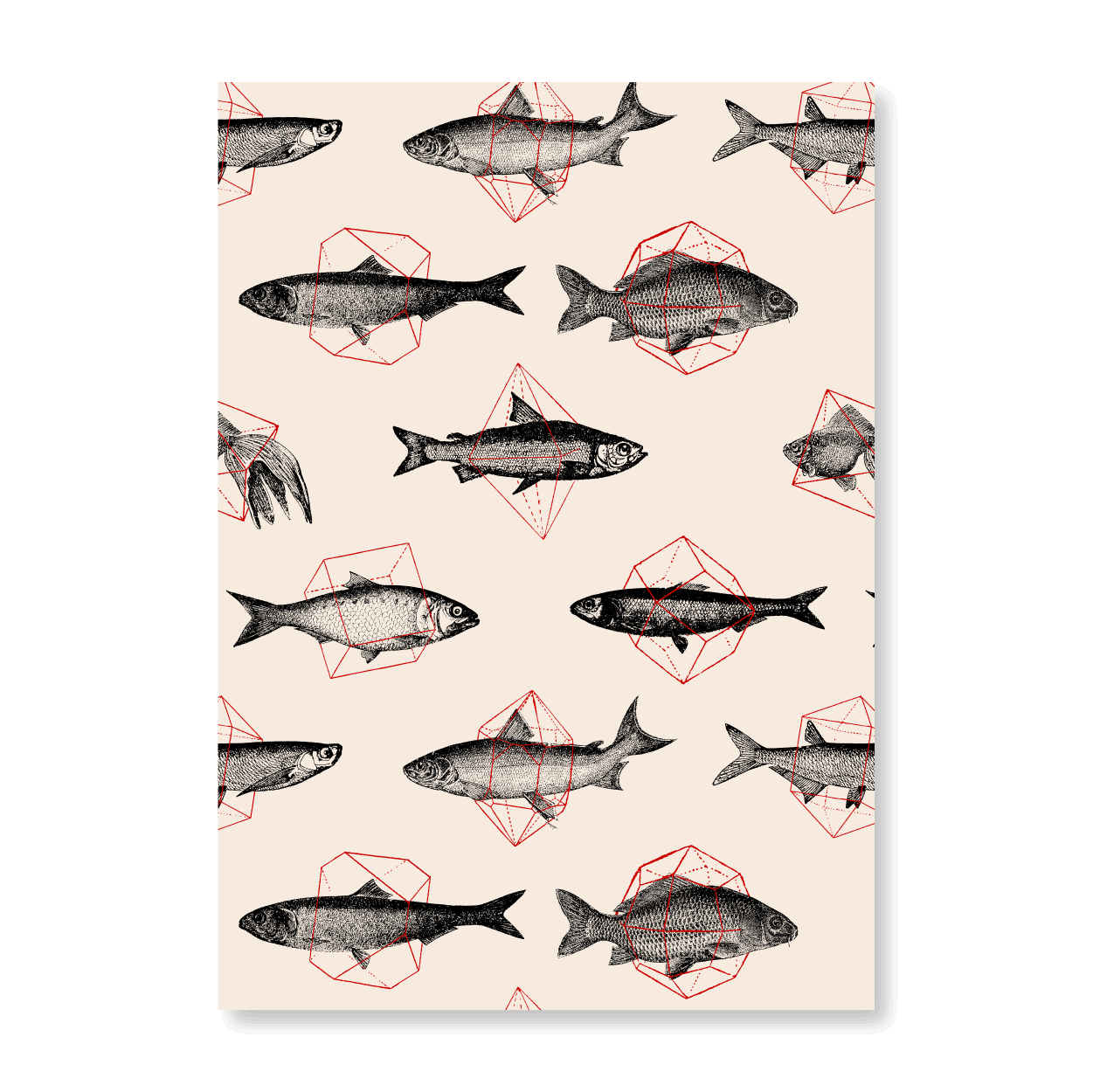 Fish in Geometrics III - Jasper & Jute