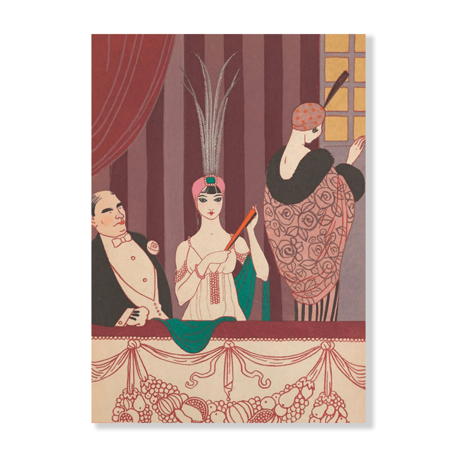 George Barbier: "Le Loge" - Jasper & Jute