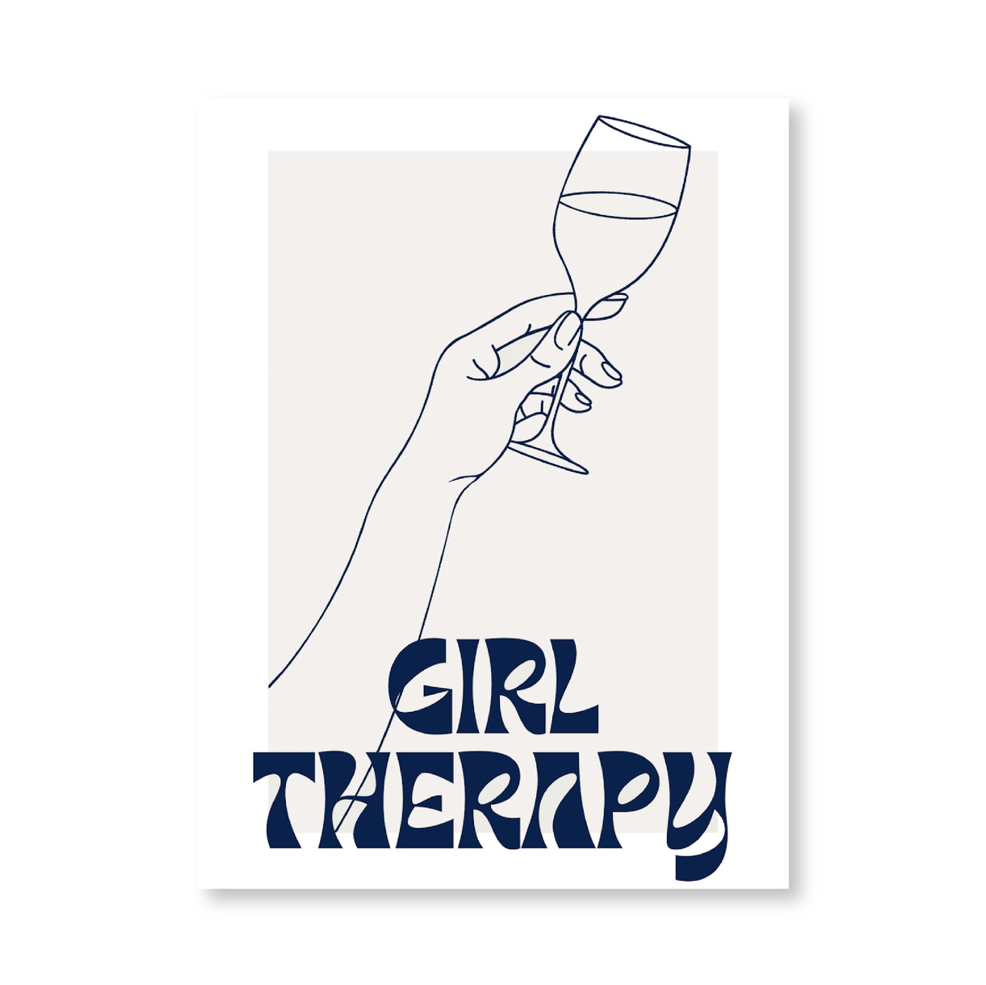 Girl Therapy Blue - Jasper & Jute