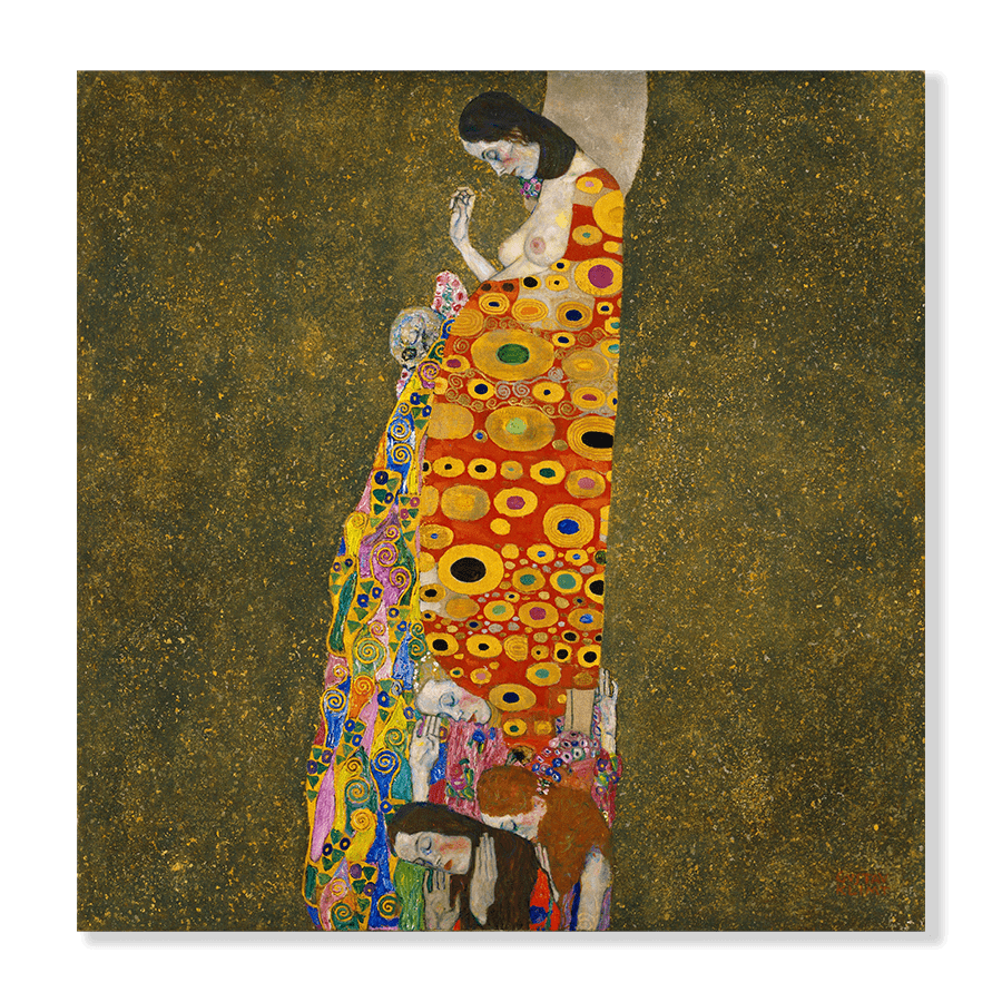 Gustav Klimt: "Hope II" (1907-1908) - Jasper & Jute