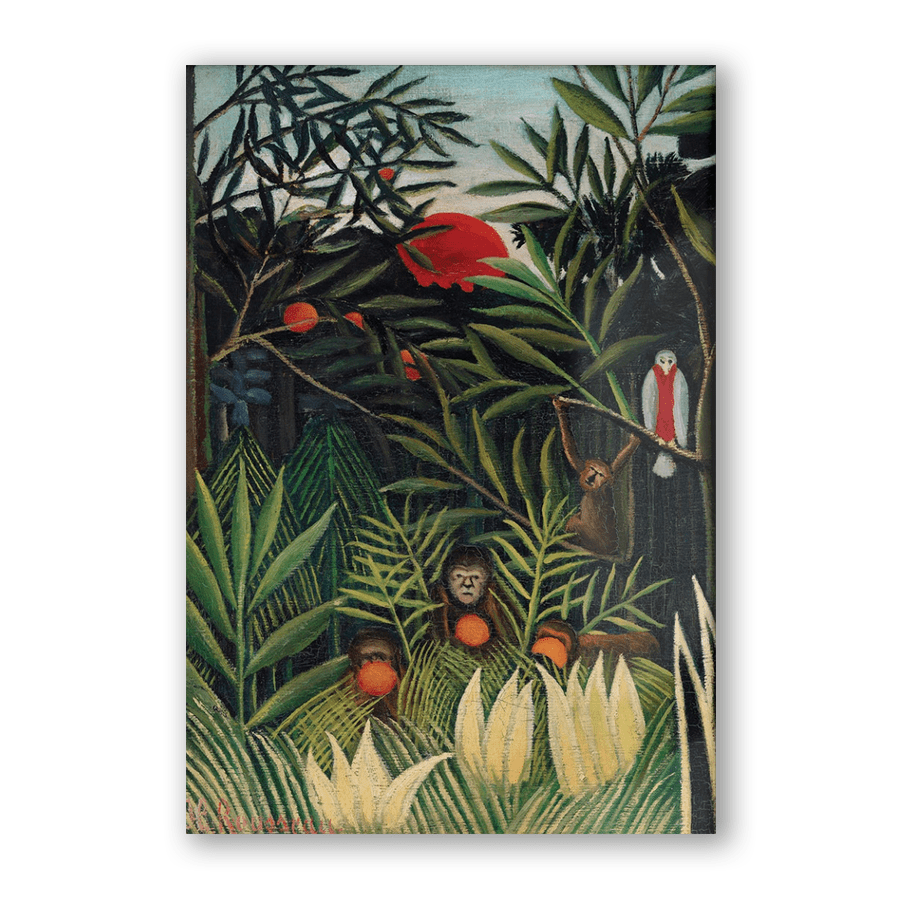 Henri Rousseau: "Monkeys" - Jasper & Jute