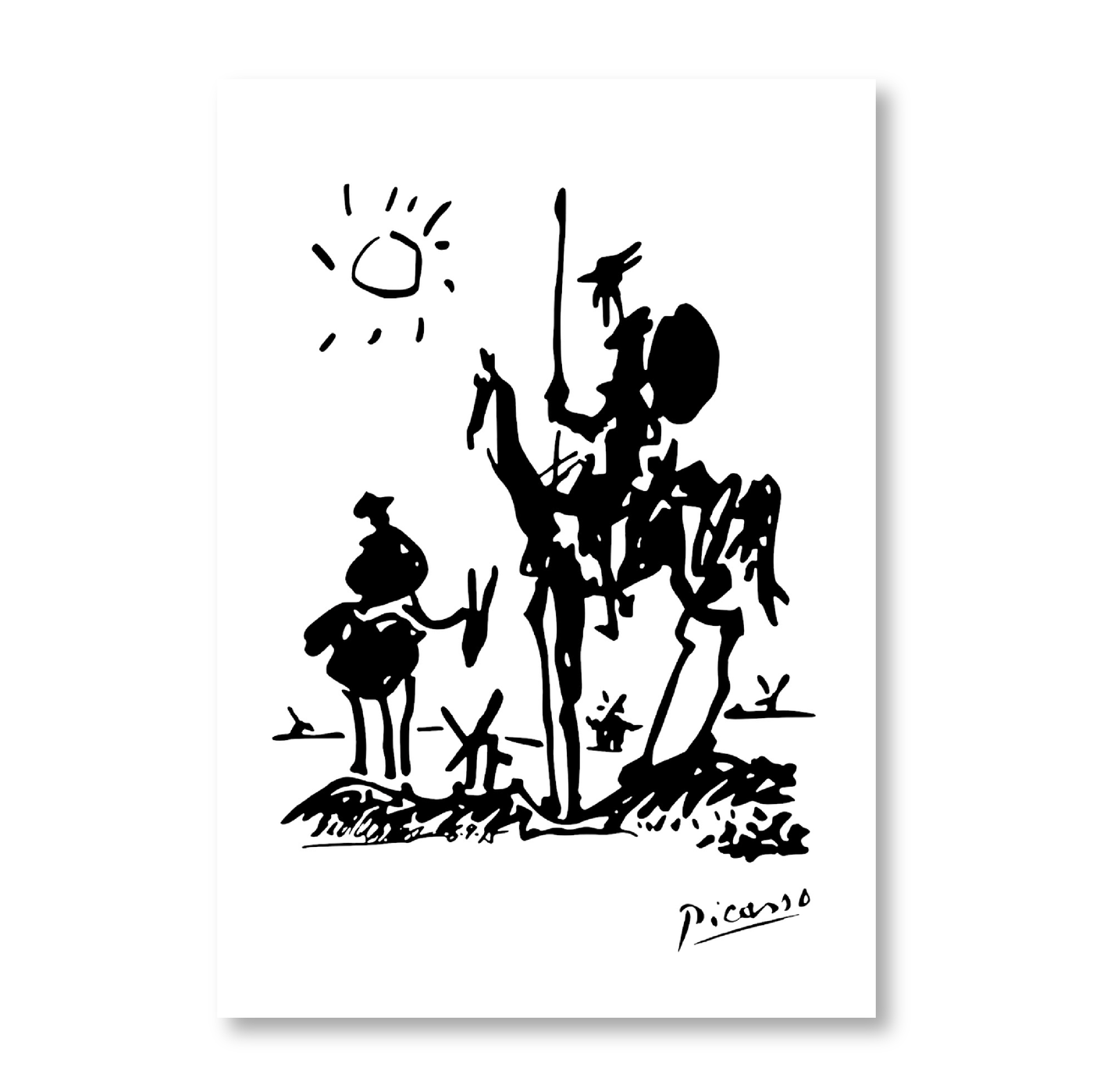 Picasso: Don Quixote