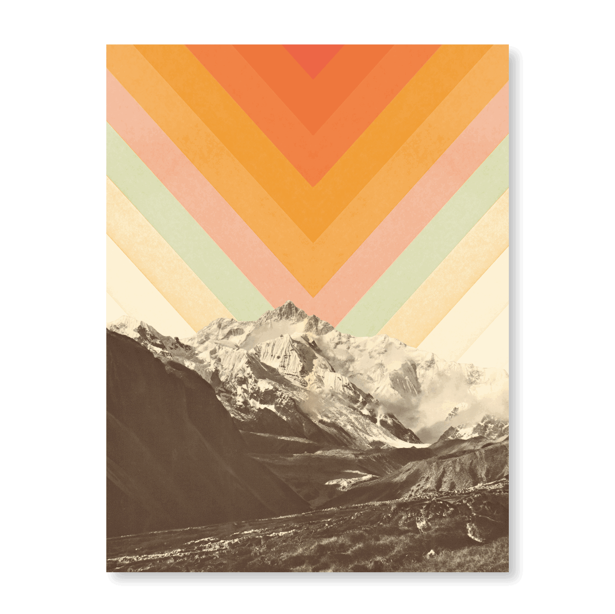 Mountainscape II - Jasper & Jute