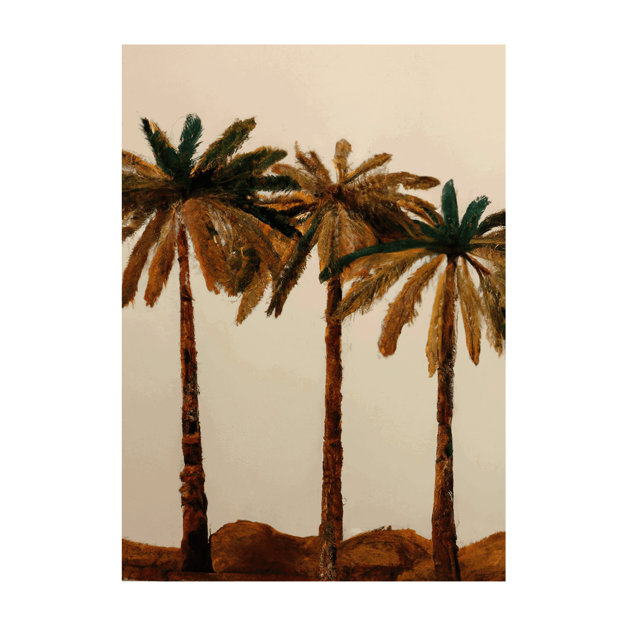 Palm Trio - Jasper & Jute