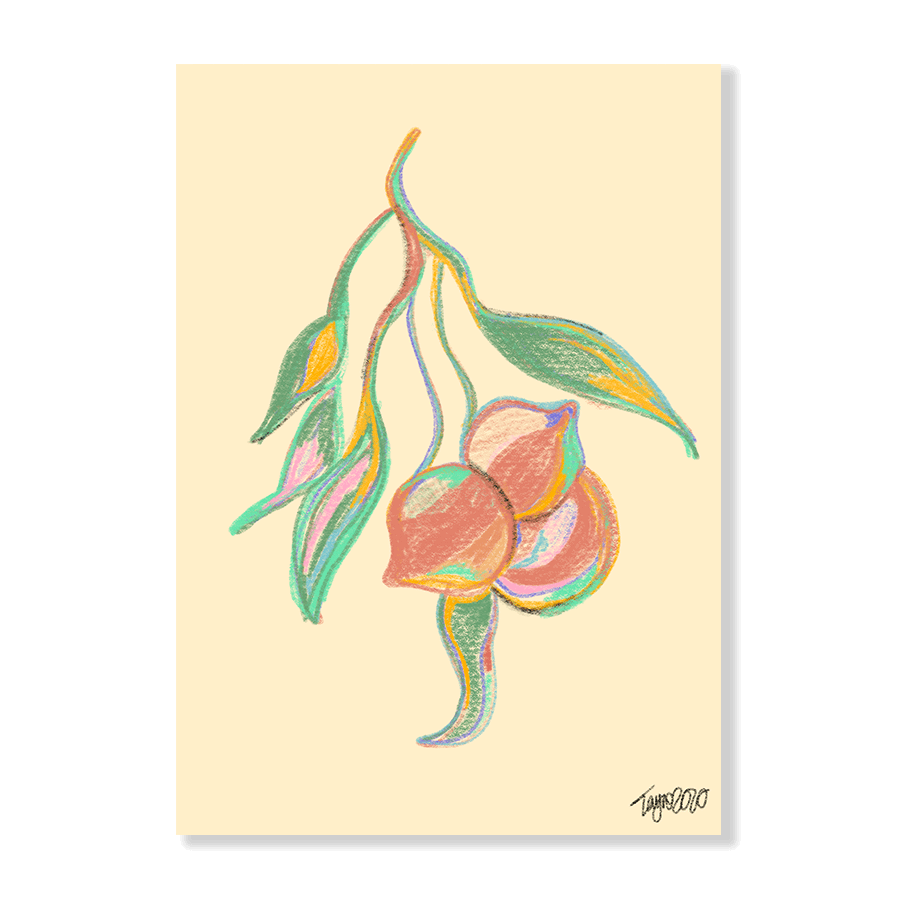 Pastel Peaches - Jasper & Jute