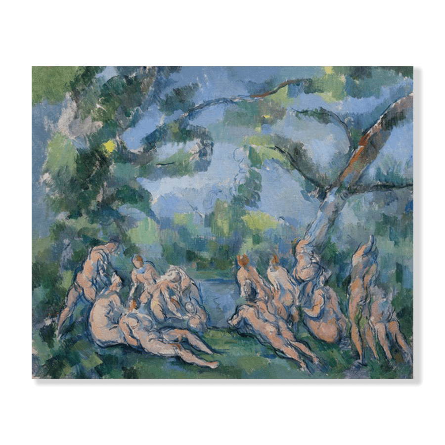 Paul  Cézanne: "The Bathers" - Jasper & Jute