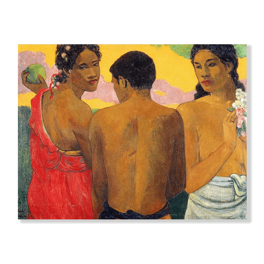 Paul Gauguin: "Three Tahitians" - Jasper & Jute