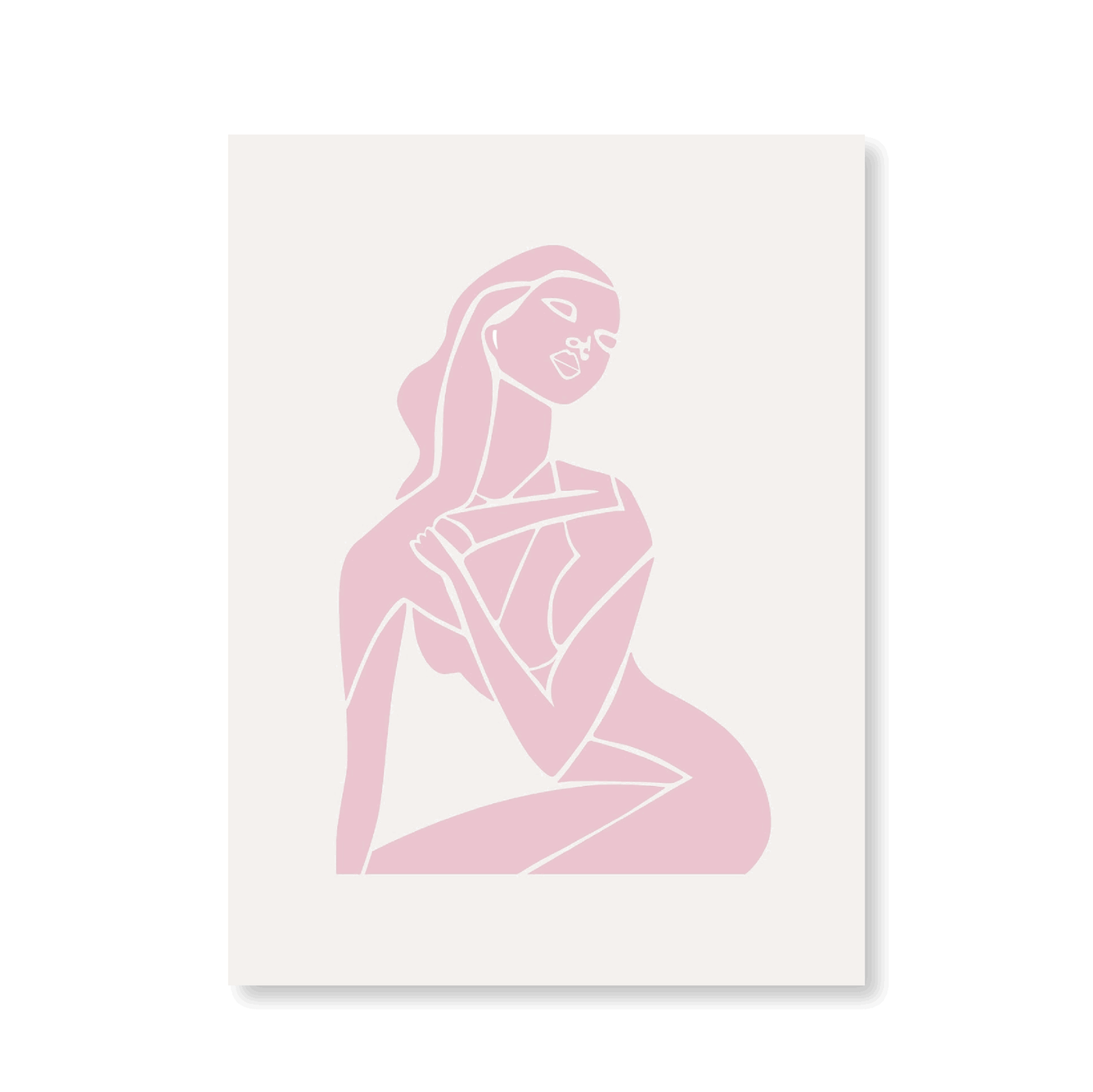 Pink Figure I - Jasper & Jute