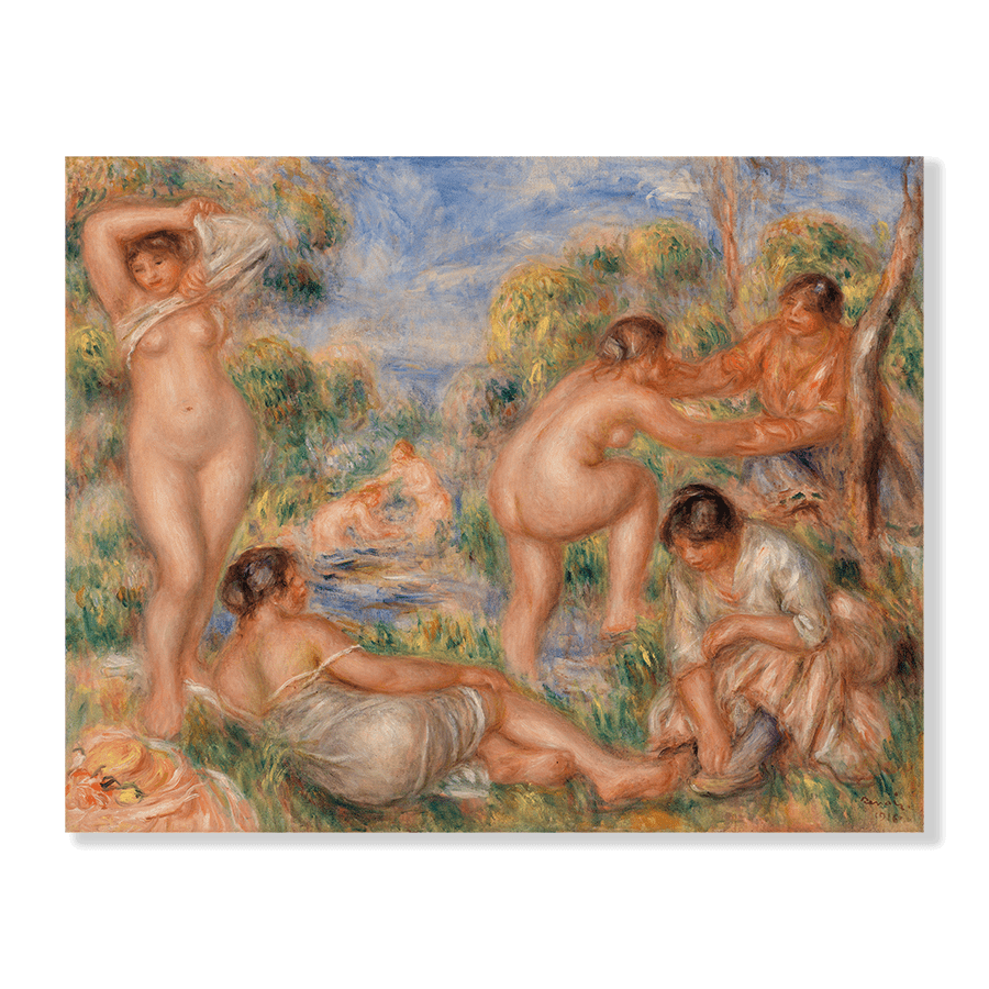 Renoir: "Bathing Group" (1916) - Jasper & Jute