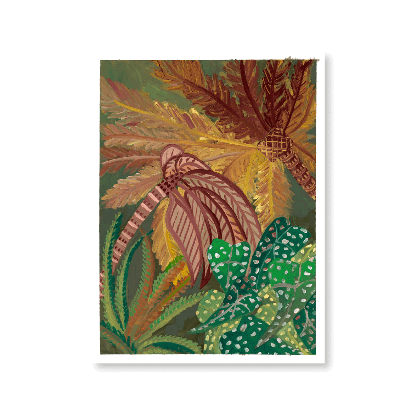 Tropical Folliage | Original - Jasper & Jute