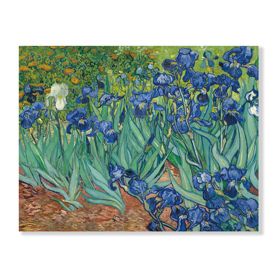 Van Gogh 1889: "Irises"