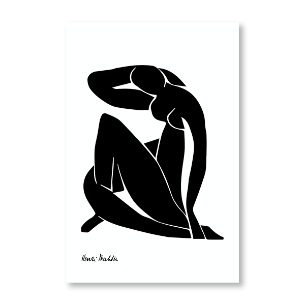 Matisse Body Portrait in Black - Jasper & Jute