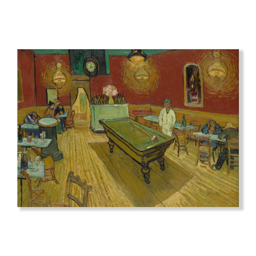 Van Gogh 1888: "The Night Café"