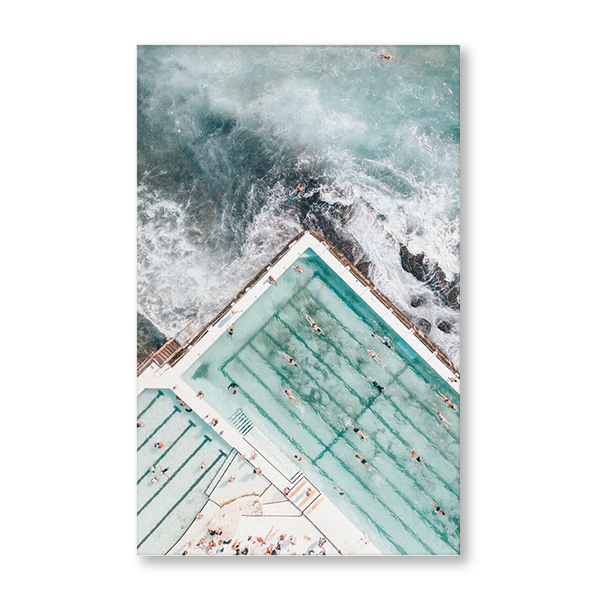 Beach Pool Aerial