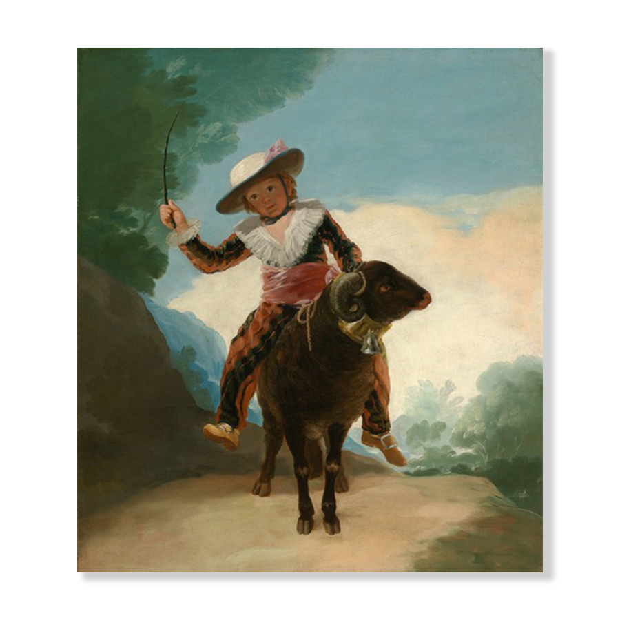 De Goya: "Boy on a Ram" (1786)