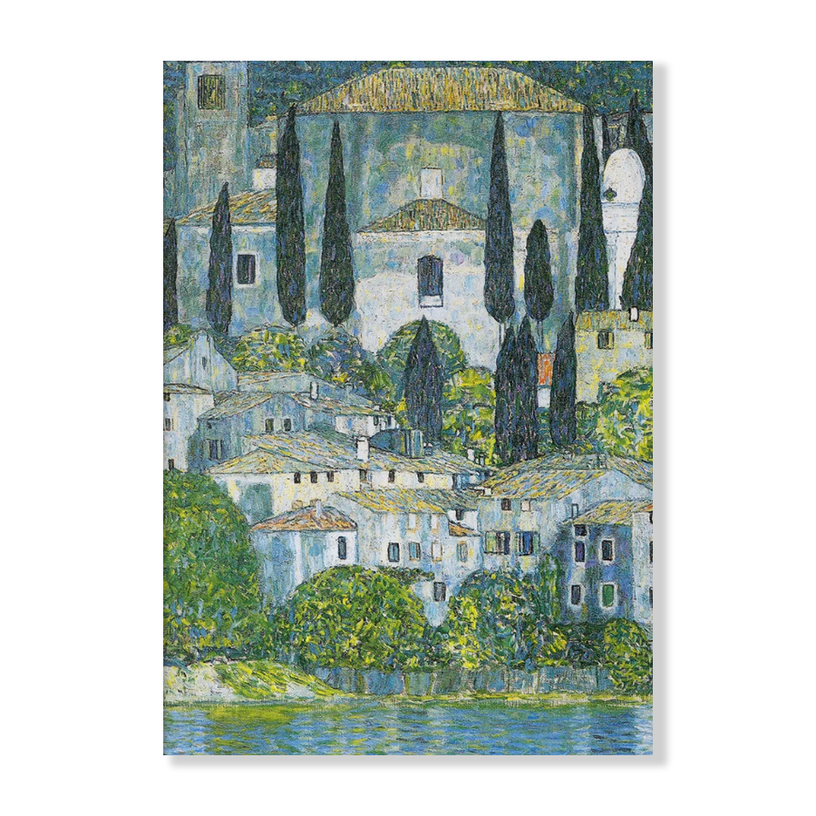 Gustav Klimt: "Church in Cassone"