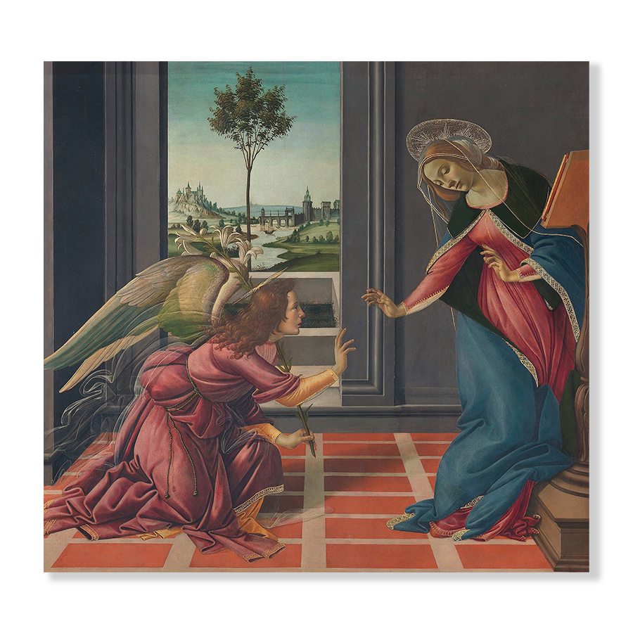 Sandro Botticelli: "Annunciation" (1489-90)